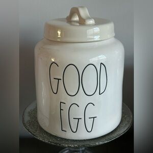 Rae Dunn 'Good Egg' Canister